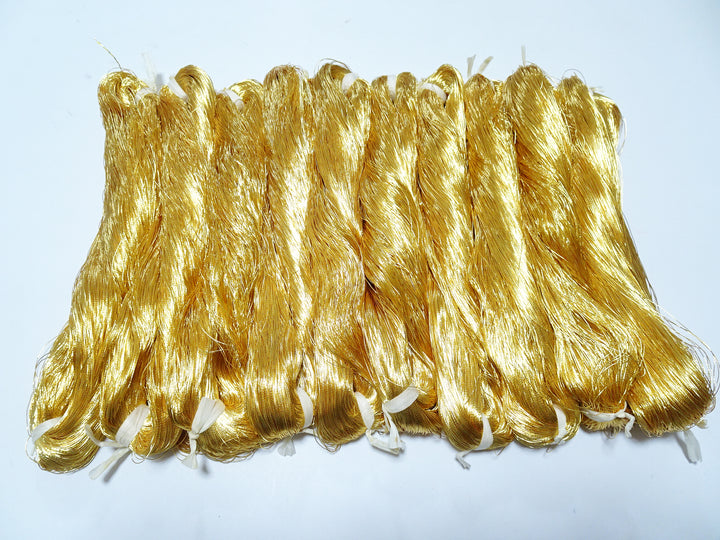 Super Special price!Japanese vintage gold leaf thread 405 10sets embroidery 10000M 0.35mm