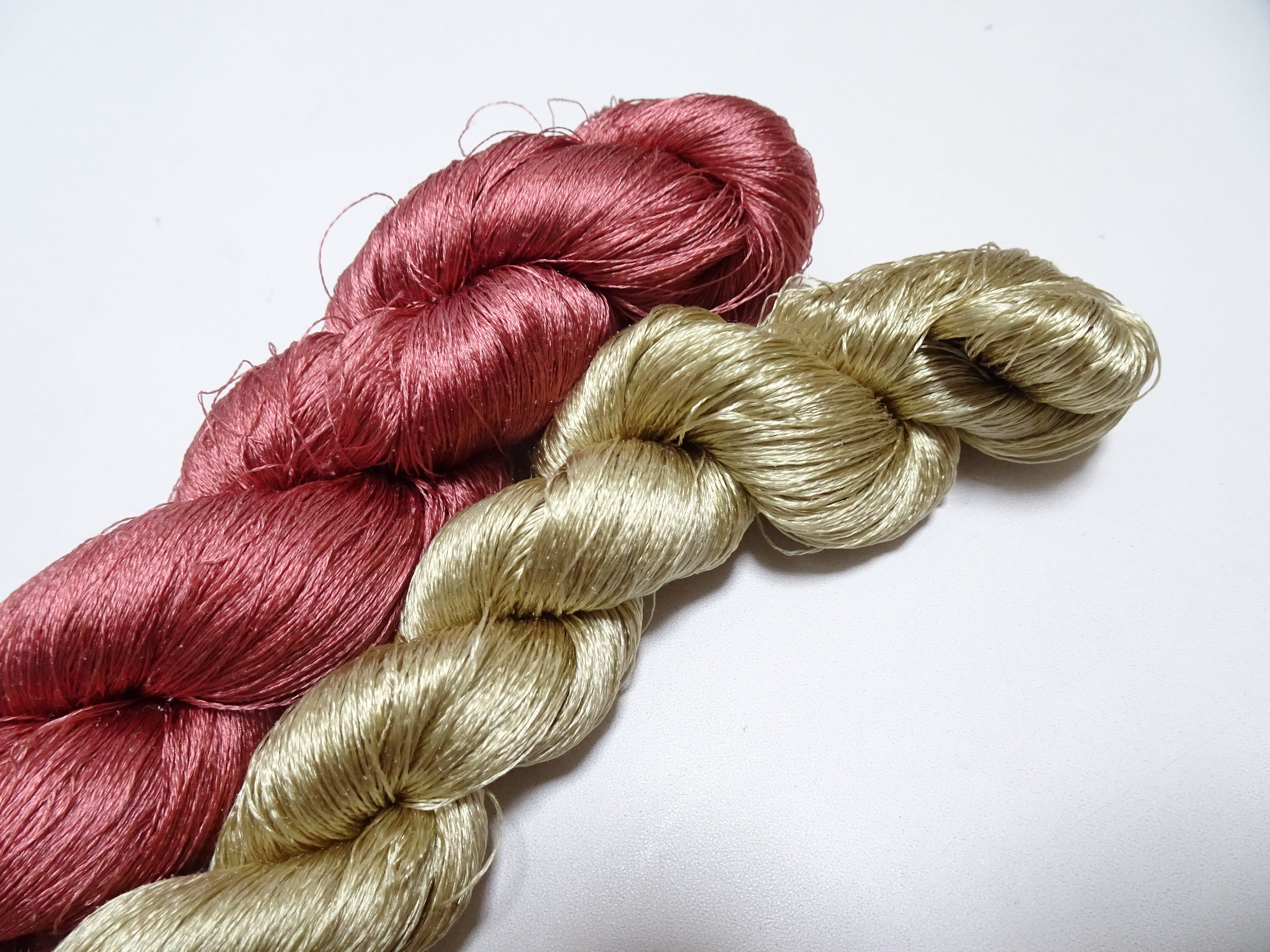 Japanese Vintage Twisted Silk Thread 2sets Embroidery 17409
