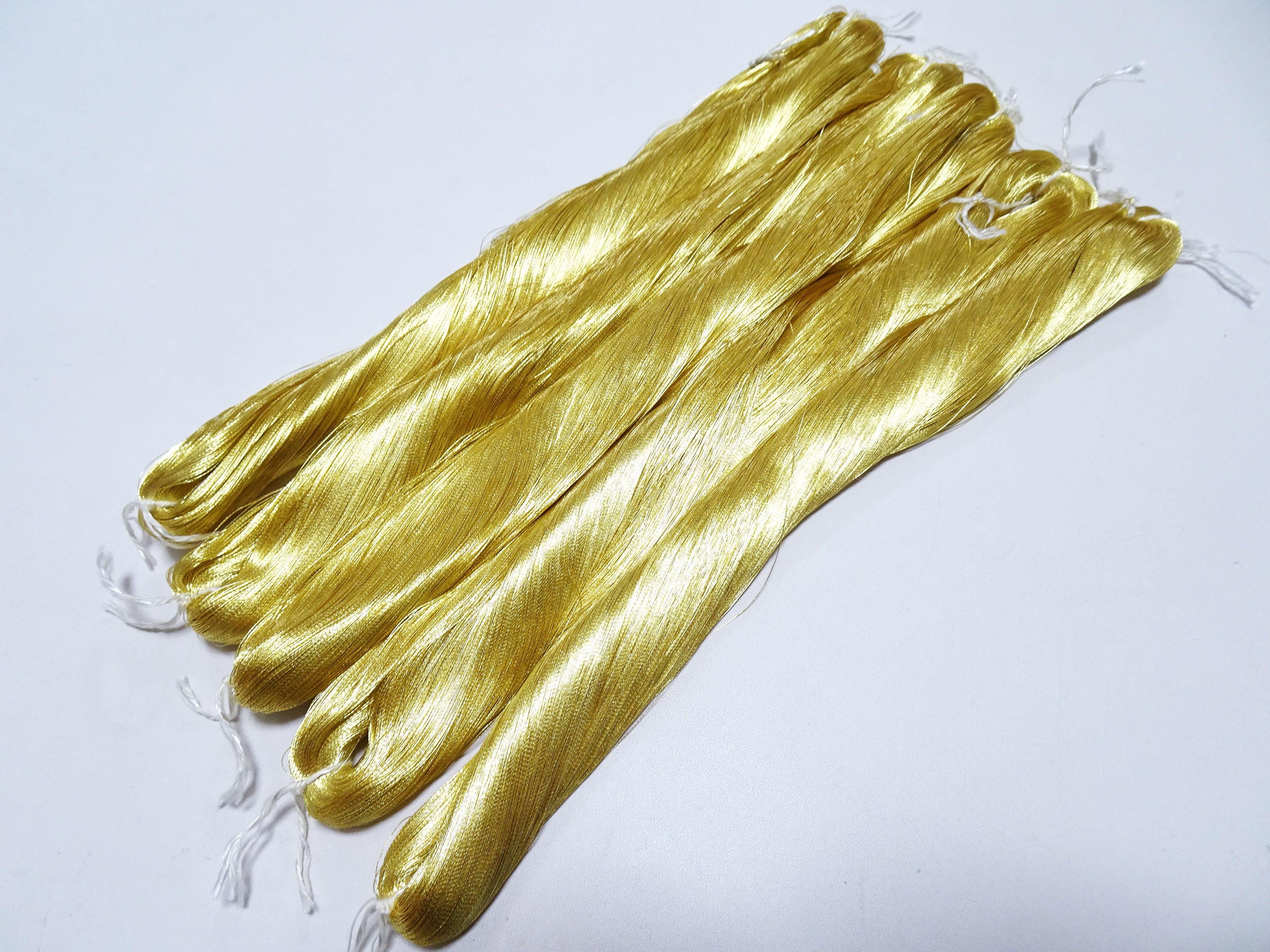 Special price!! Japanese Vintage Superb Gold Leaf Thread 5sets embroidery 5000M  0.16mm 17090