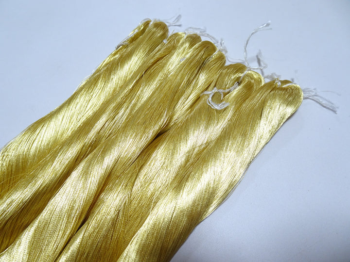 Special price!! Japanese Vintage Superb Gold Leaf Thread 5sets embroidery 5000M  0.16mm 17090