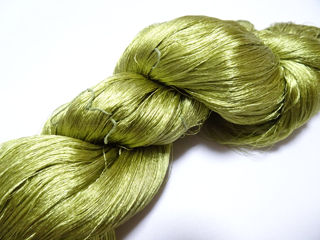 Japanese Vintage Silk Twisted Thread Embroidery 19850