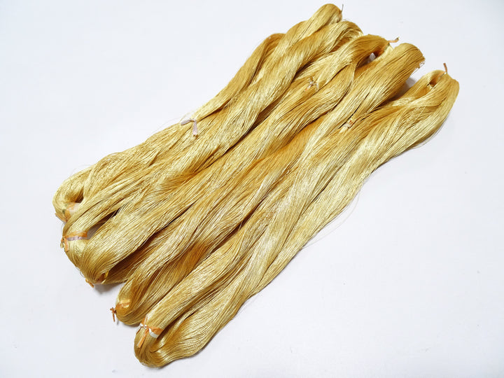 Special price!! Japanese Vintage Superb Gold Leaf Thread 5sets embroidery 5000M  0.16mm 17091