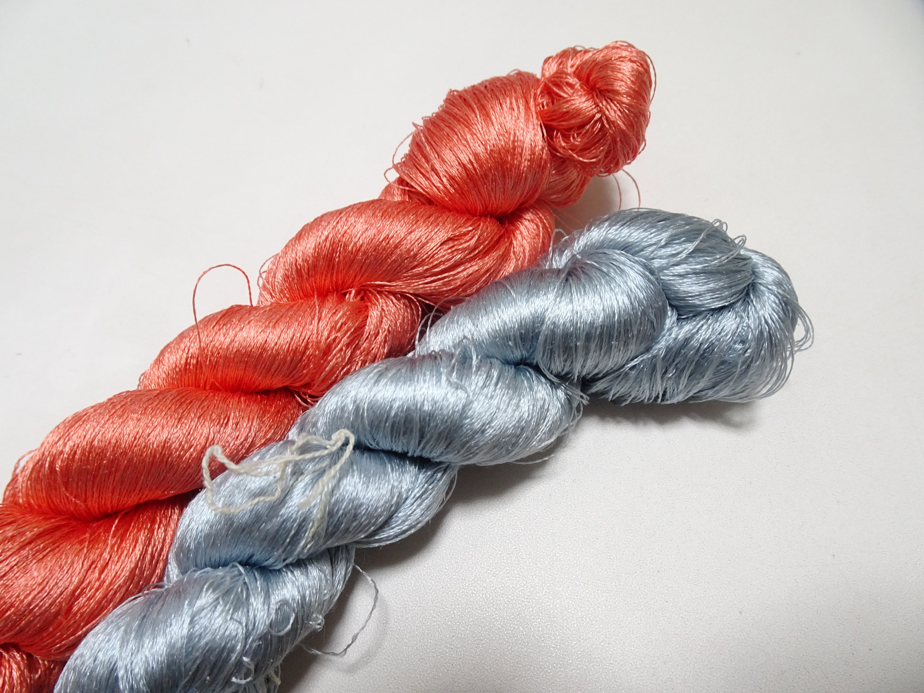 Japanese Vintage Twisted Silk Thread 2sets Embroidery 17410