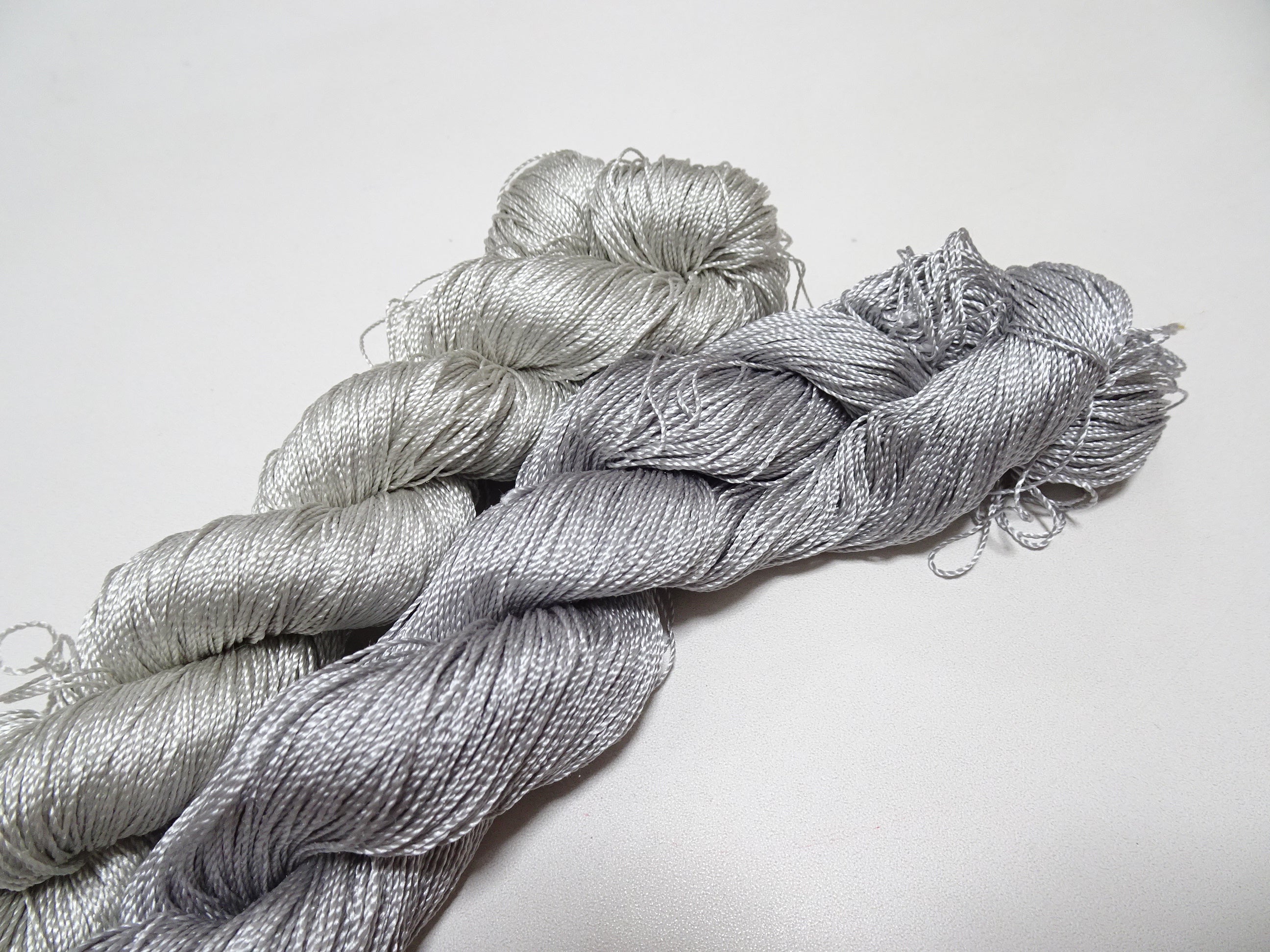 Japanese Vintage Strong Twisted Silk Thread 2sets Embroidery & Weaving 14508