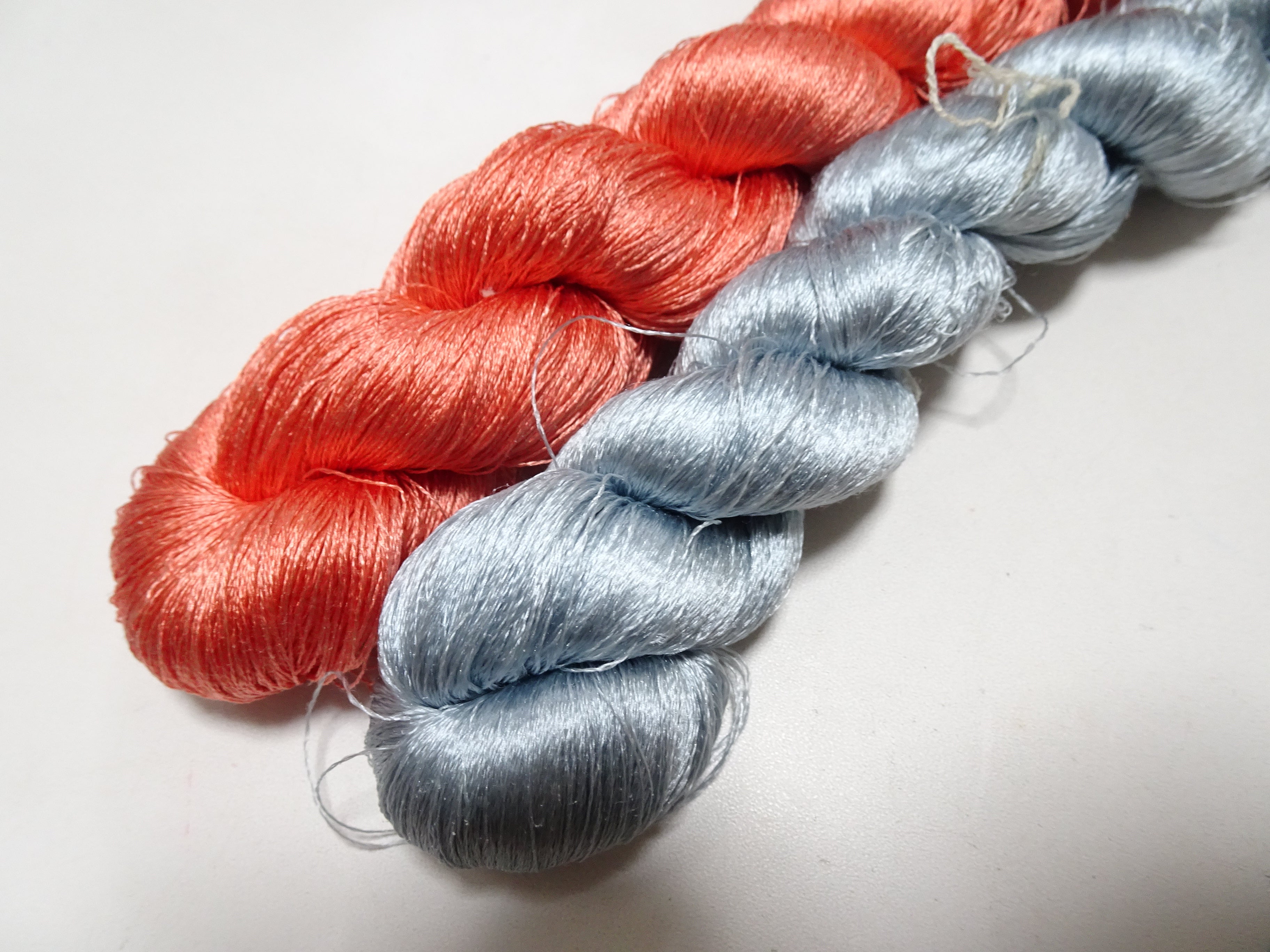 Japanese Vintage Twisted Silk Thread 2sets Embroidery 17410