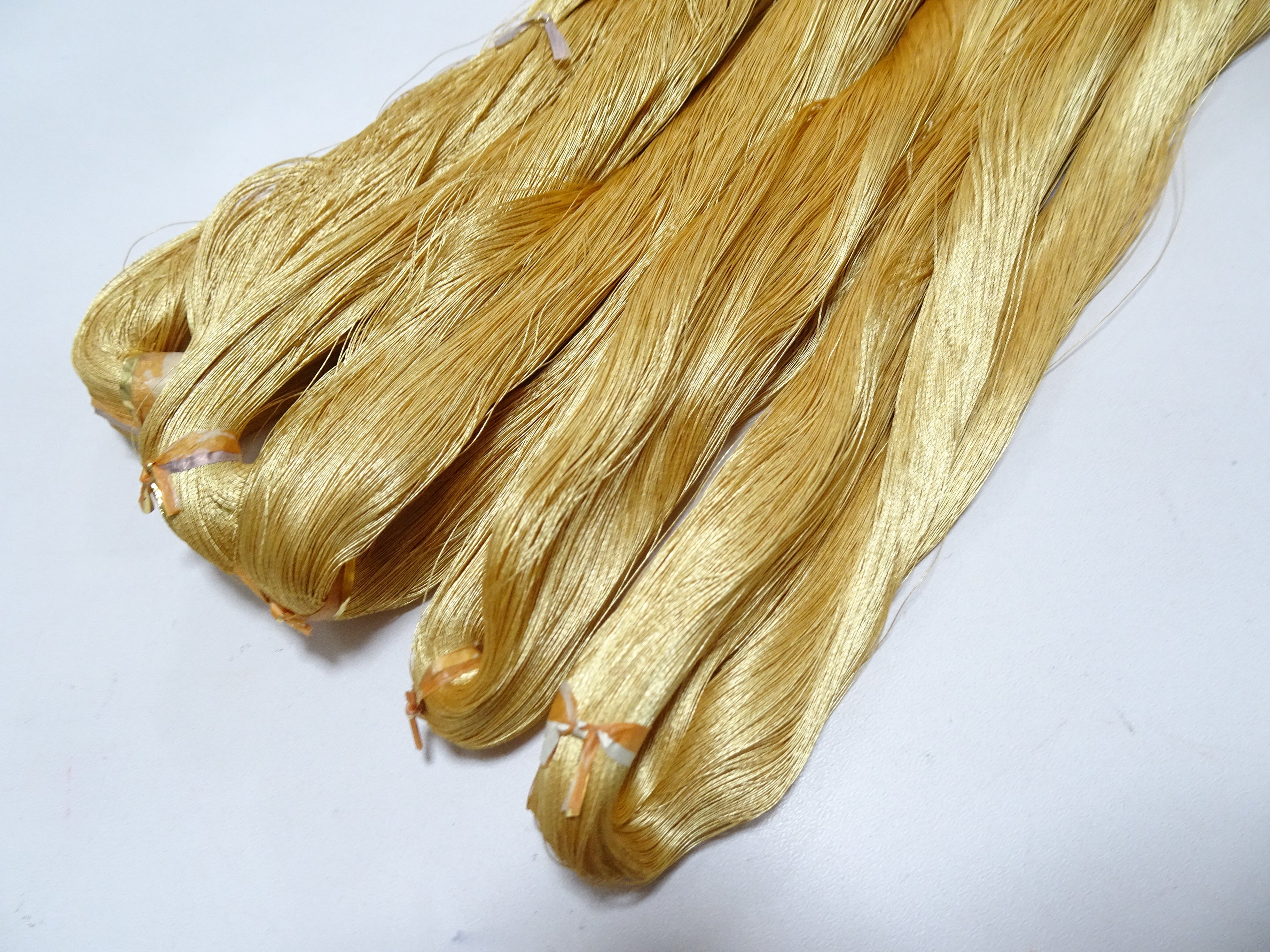 Special price!! Japanese Vintage Superb Gold Leaf Thread 5sets embroidery 5000M  0.16mm 17091