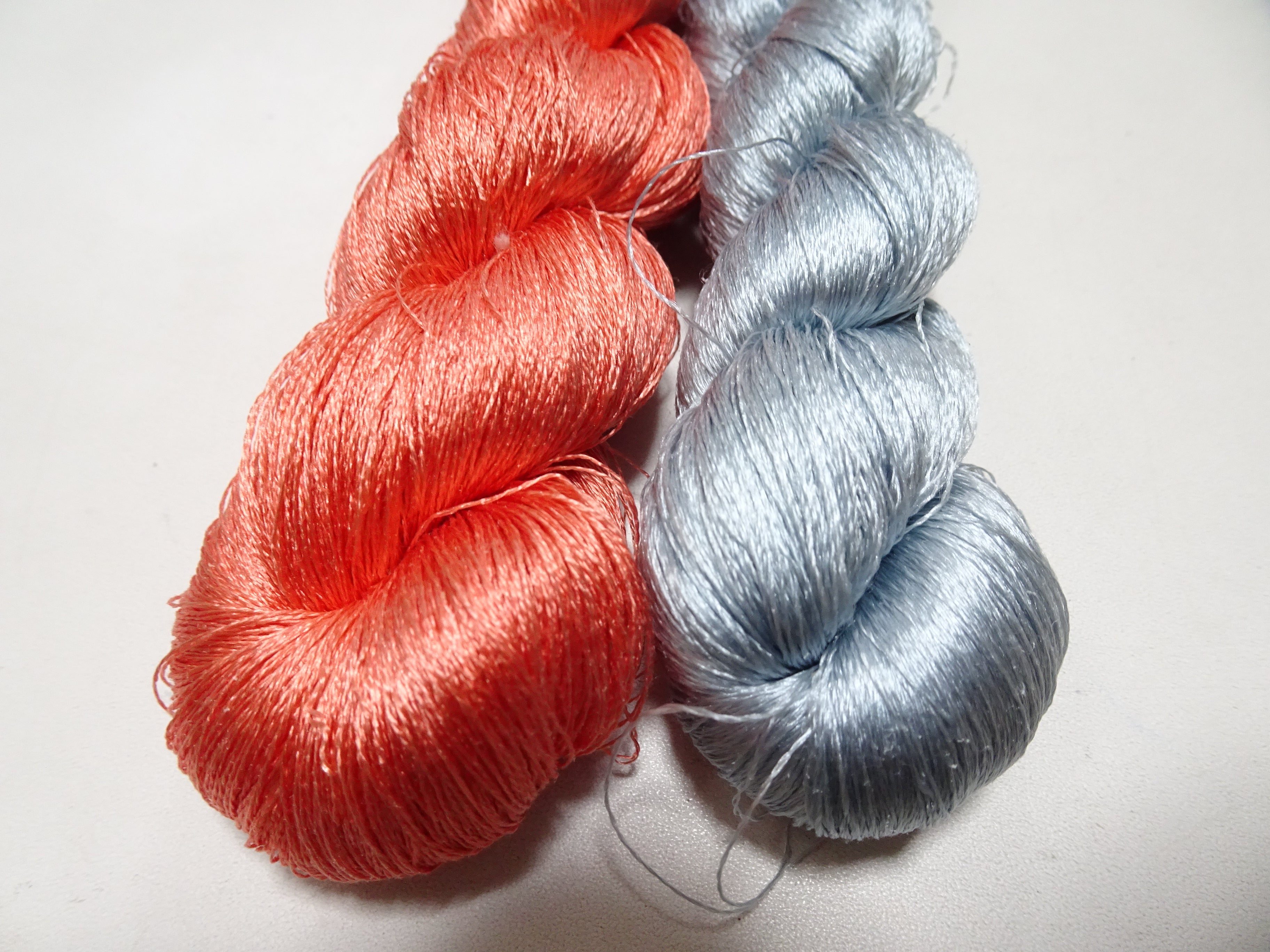 Japanese Vintage Twisted Silk Thread 2sets Embroidery 17410