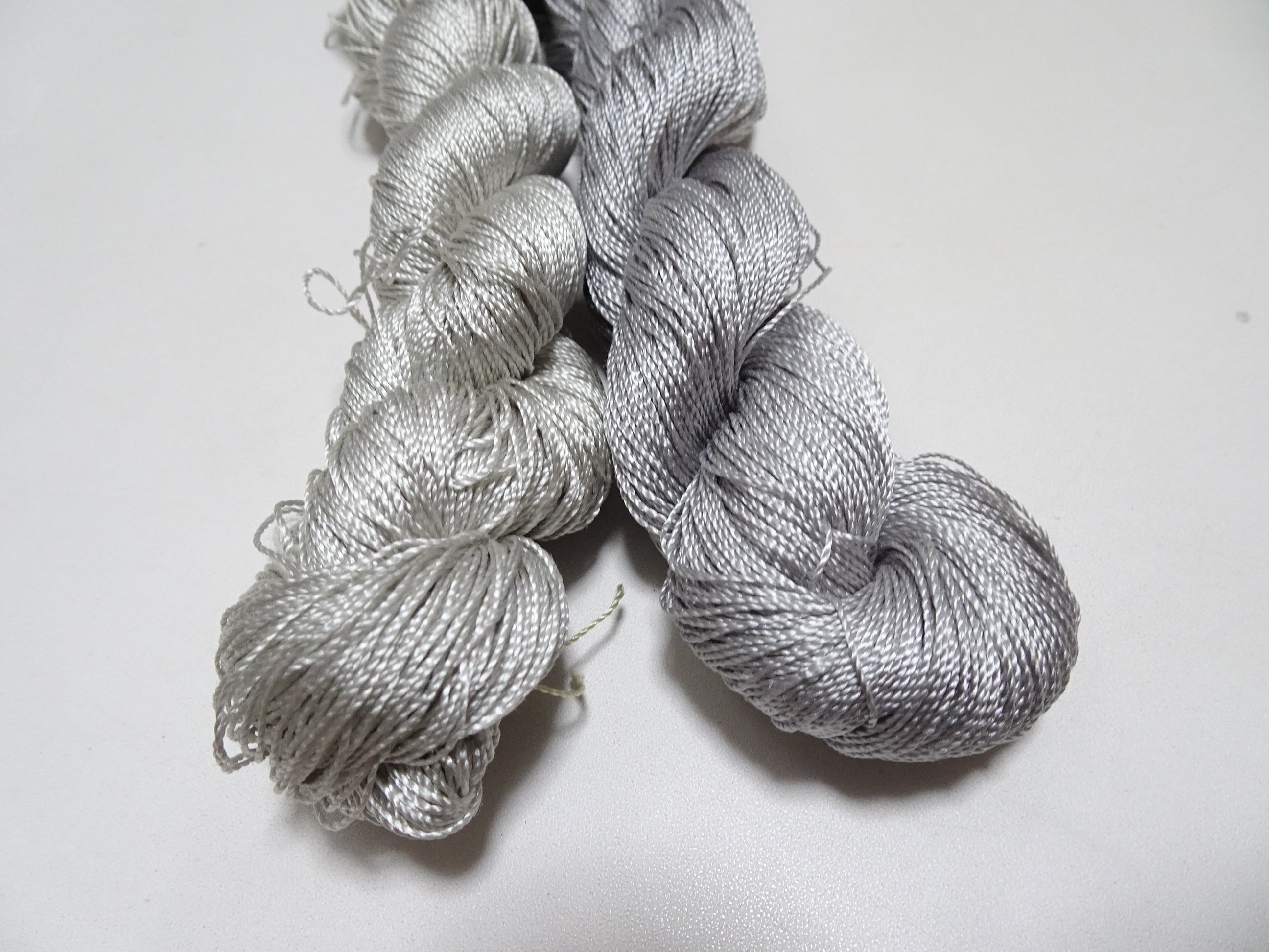 Japanese Vintage Strong Twisted Silk Thread 2sets Embroidery & Weaving 14508