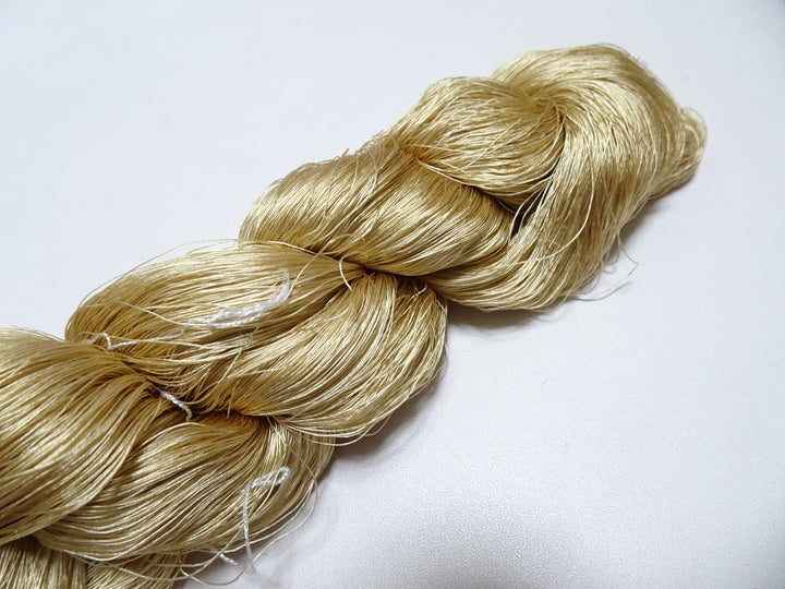 Japanese Vintage Loose Twisted Silk Thread Embroidery 19386
