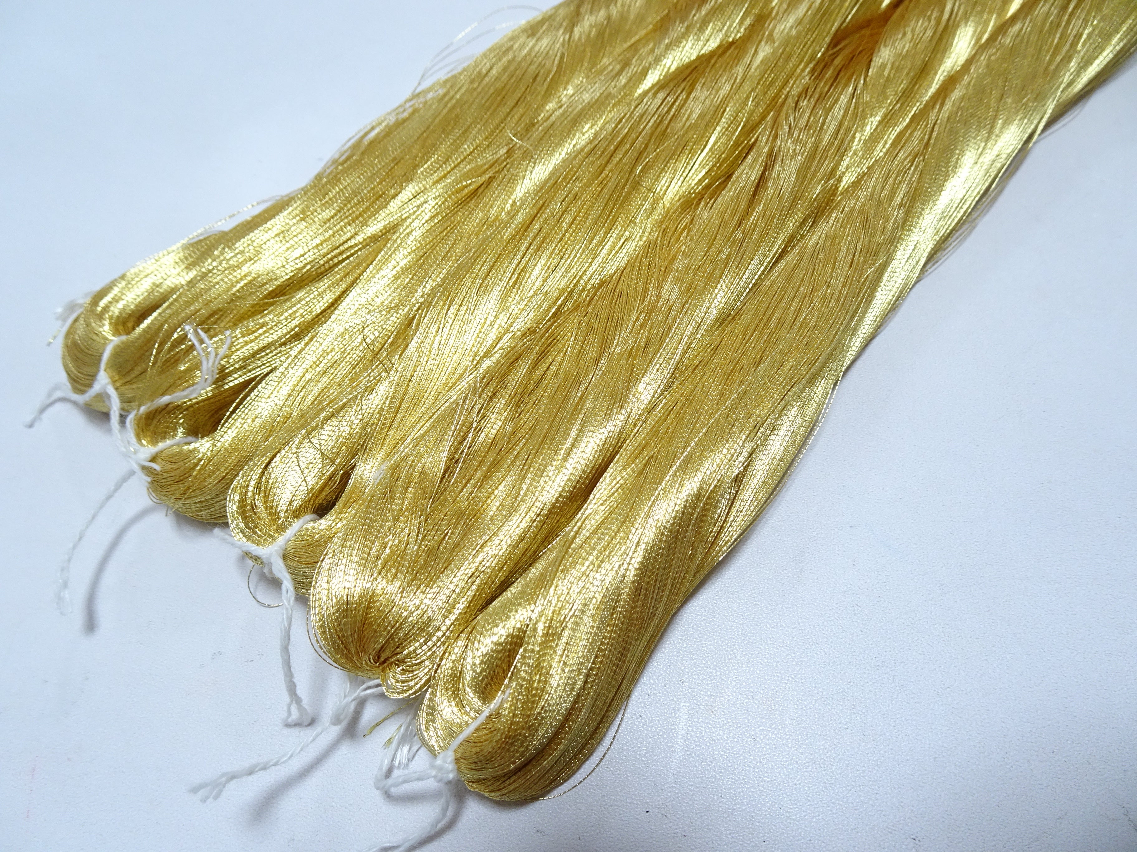 Special price!! Japanese Vintage Superb Gold Leaf Thread 5sets embroidery 5000M  0.16mm 17092
