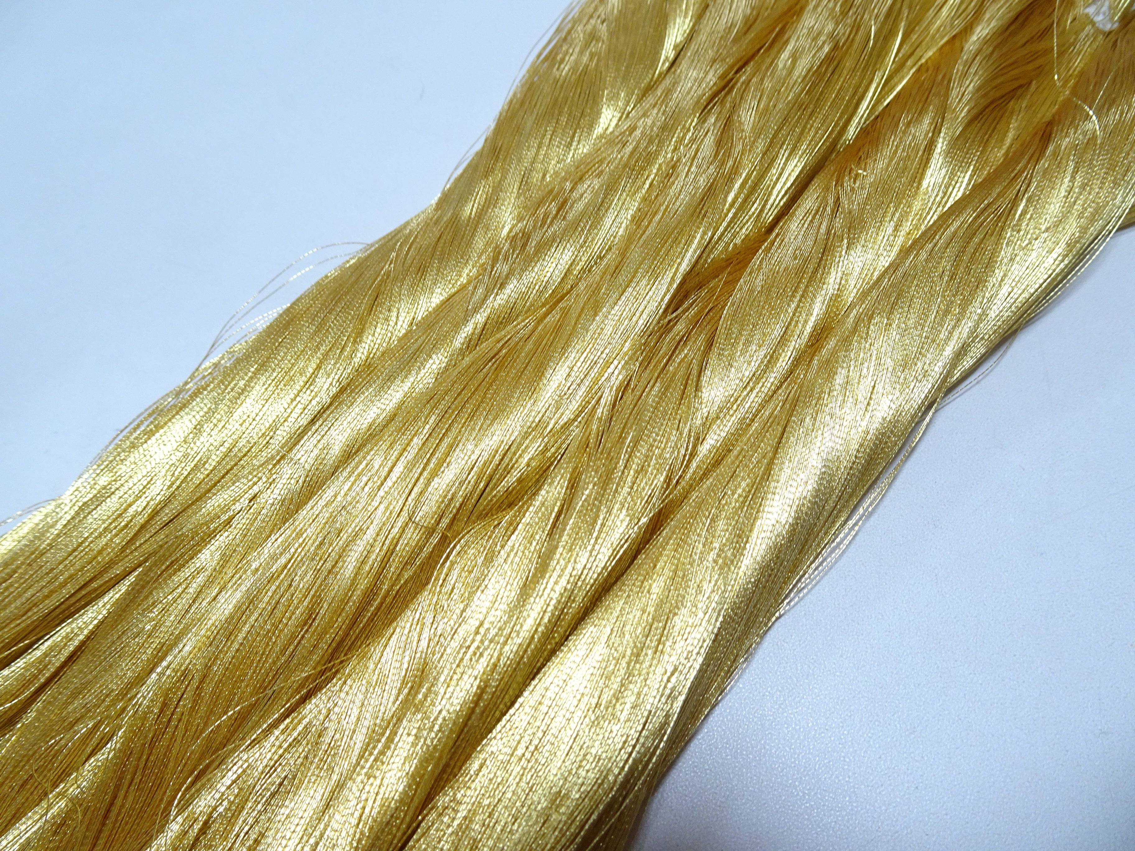 Special price!! Japanese Vintage Superb Gold Leaf Thread 5sets embroidery 5000M  0.16mm 17092
