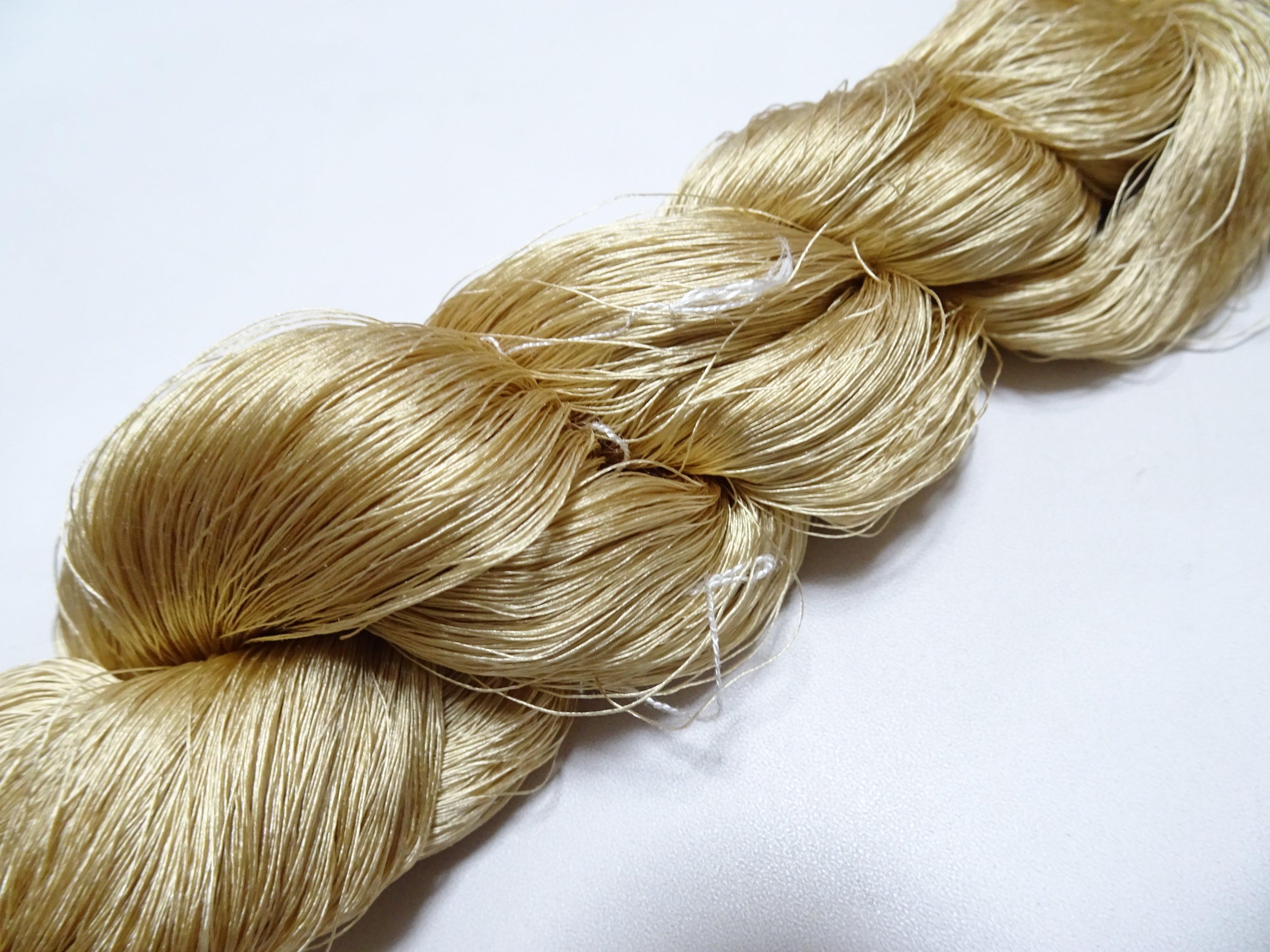 Japanese Vintage Loose Twisted Silk Thread Embroidery 19386