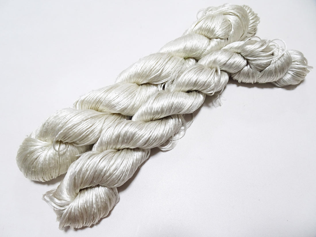 Japanese Vintage Loose Twisted Silk Thread 2sets Embroidery 18262