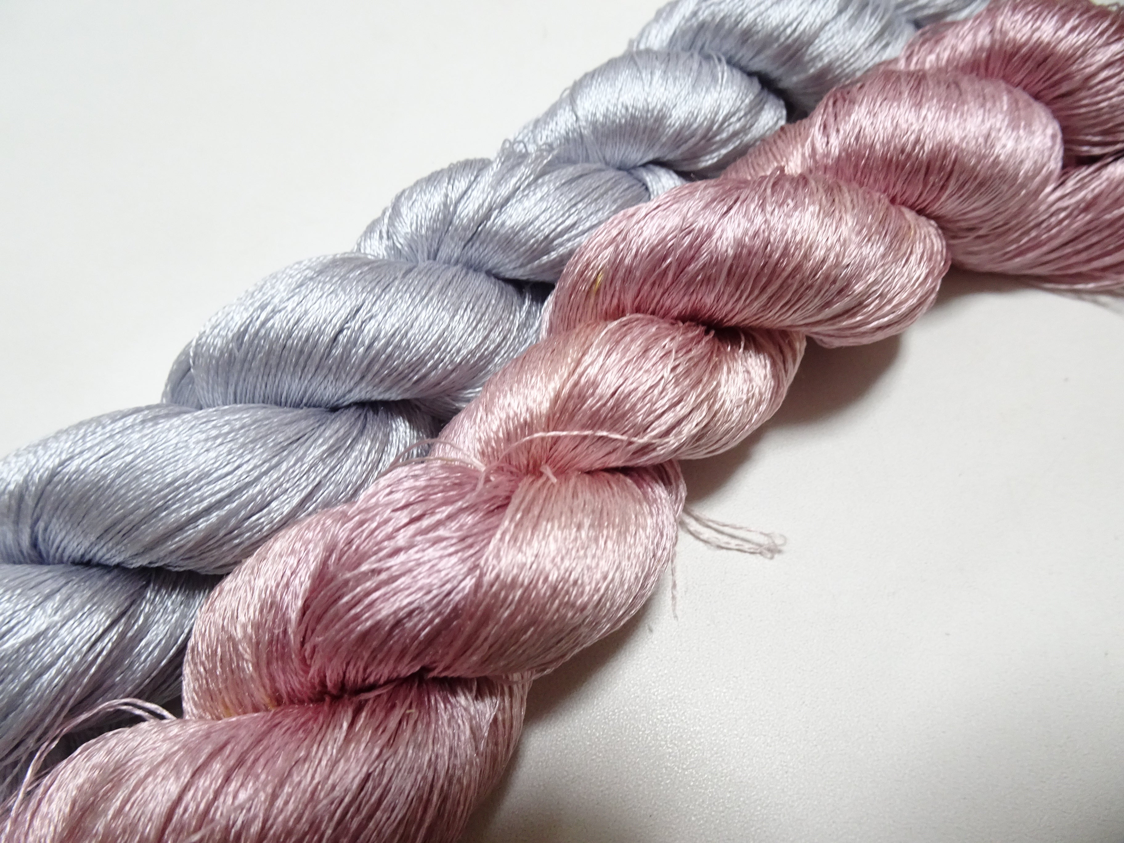 Japanese Vintage Twisted Silk Thread 2sets Embroidery 17412