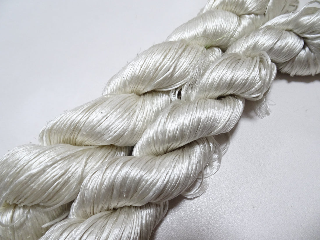 Japanese Vintage Loose Twisted Silk Thread 2sets Embroidery 18262
