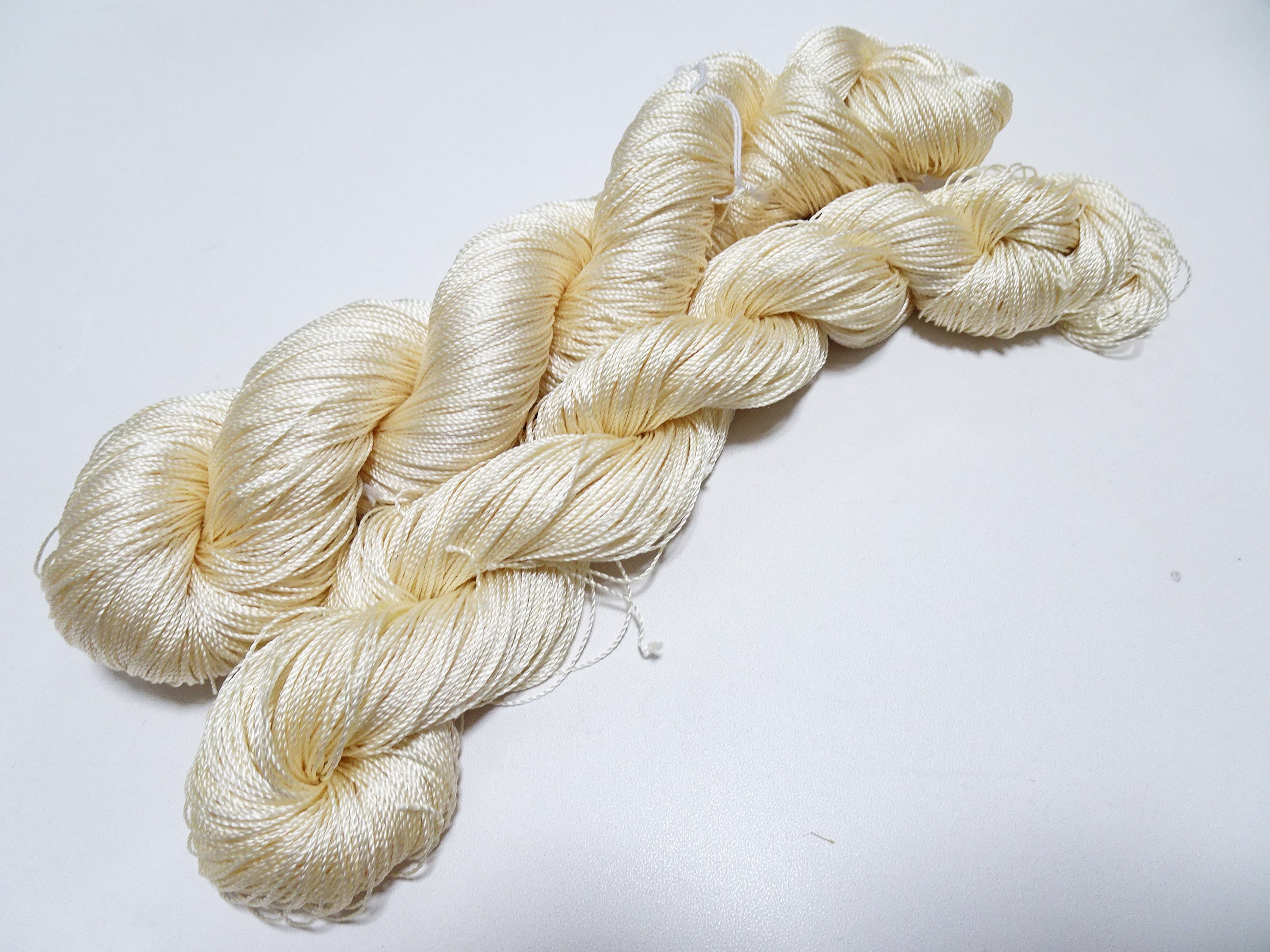 Japanese Vintage Strong Twisted Silk Thread 2sets Embroidery & Weaving 14511