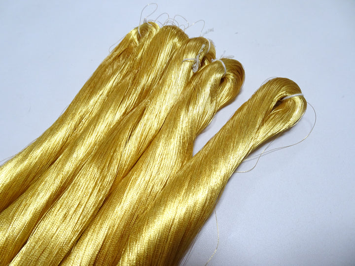 Special price!! Japanese Vintage Superb Gold Leaf Thread 5sets embroidery 5000M  0.16mm 17094