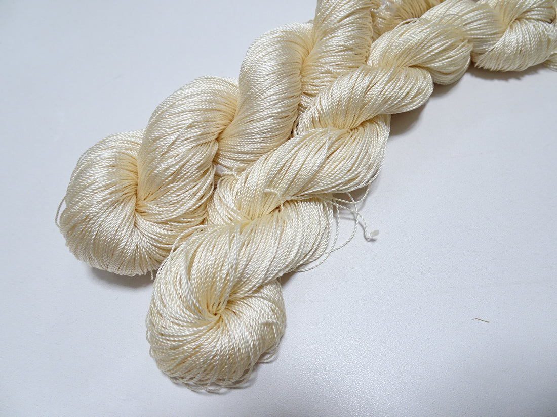 Japanese Vintage Strong Twisted Silk Thread 2sets Embroidery & Weaving 14511