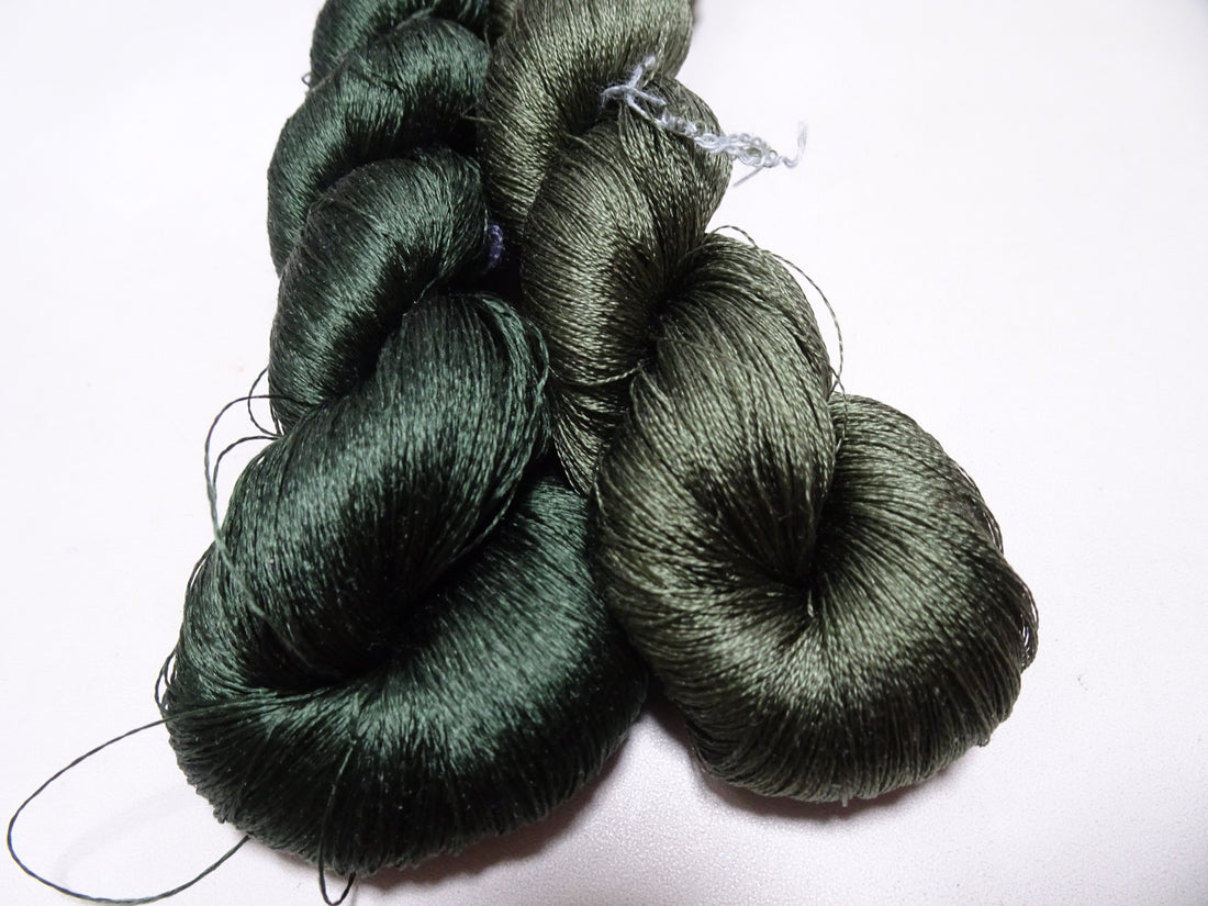Japanese Vintage Twisted Silk Thread 2sets Embroidery 17413