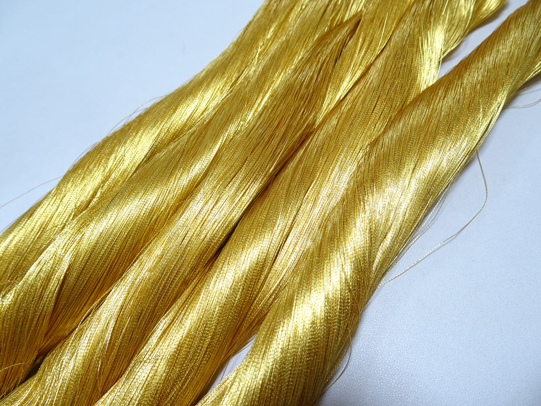 Special price!! Japanese Vintage Superb Gold Leaf Thread 5sets embroidery 5000M  0.16mm 17094
