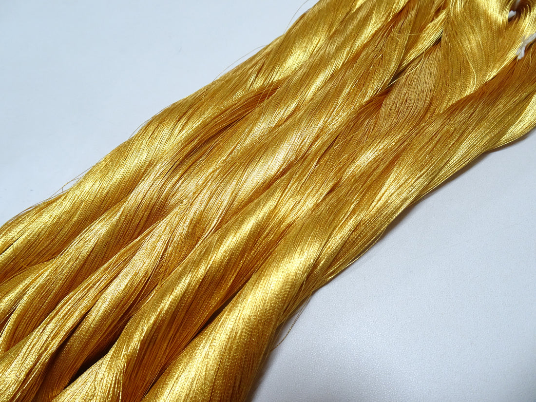 Special price!! Japanese Vintage Superb Gold Leaf Thread 5sets embroidery 5000M  0.16mm 17095