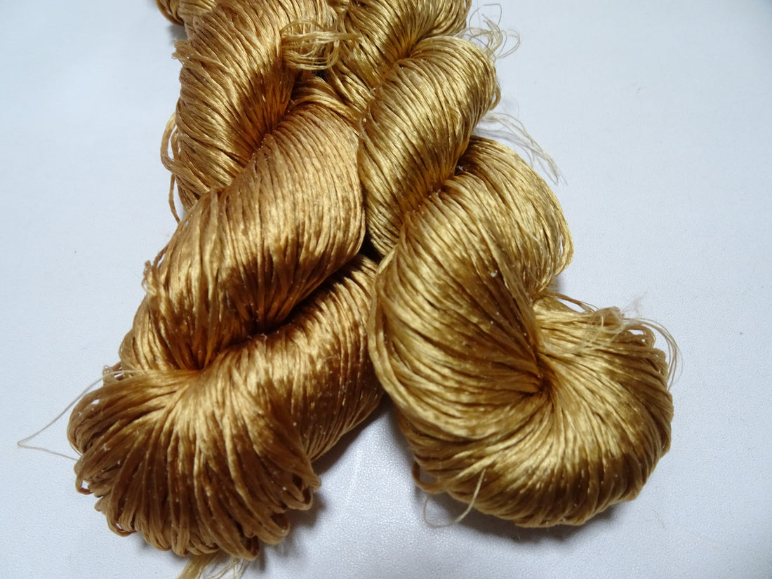 Japanese Vintage Loose Twisted Silk Thread 2sets Embroidery 18264