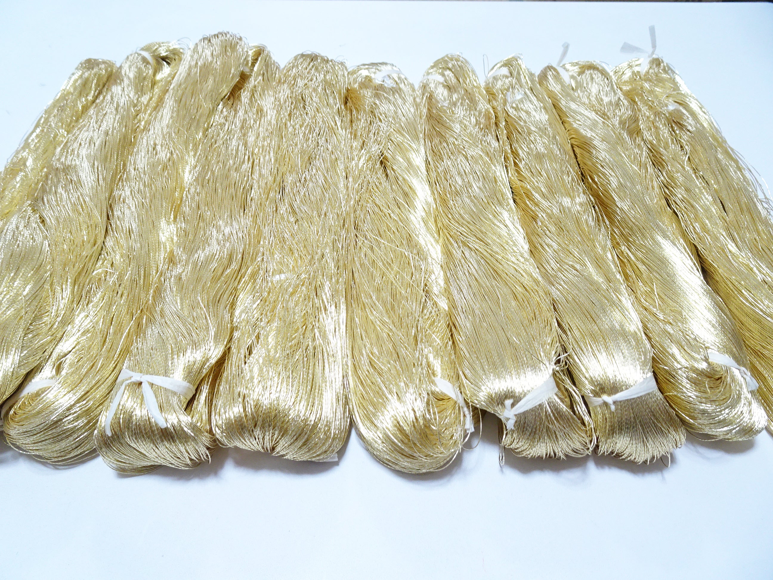 Super Special price!Japanese vintage gold leaf thread 402 10sets embroidery 10000M 0.35mm