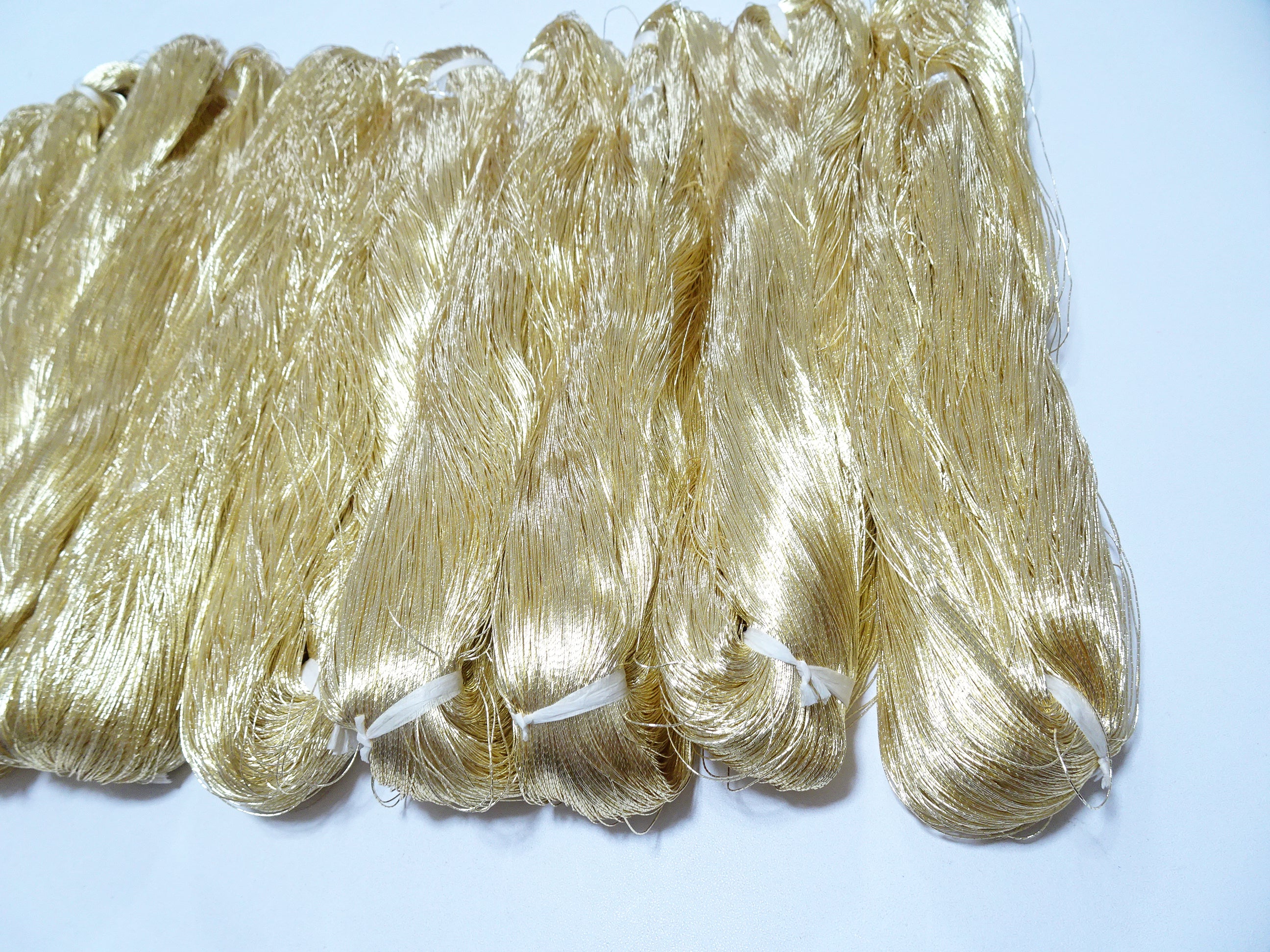 Super Special price!Japanese vintage gold leaf thread 402 10sets embroidery 10000M 0.35mm