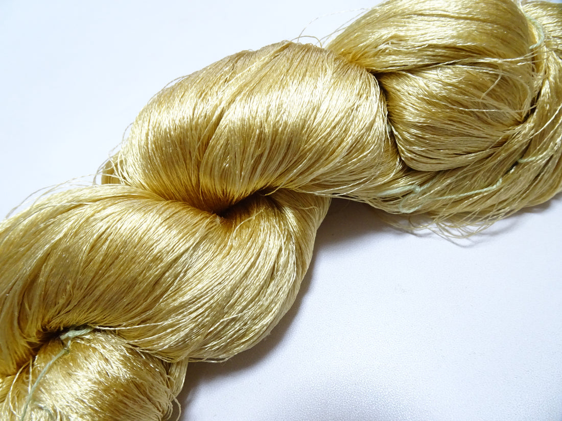 Japanese Vintage Silk Twisted Thread Embroidery 19856