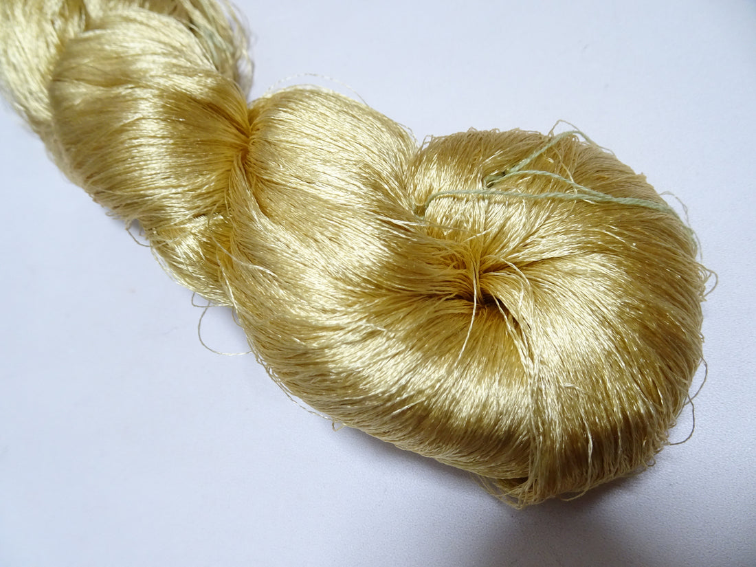 Japanese Vintage Silk Twisted Thread Embroidery 19856