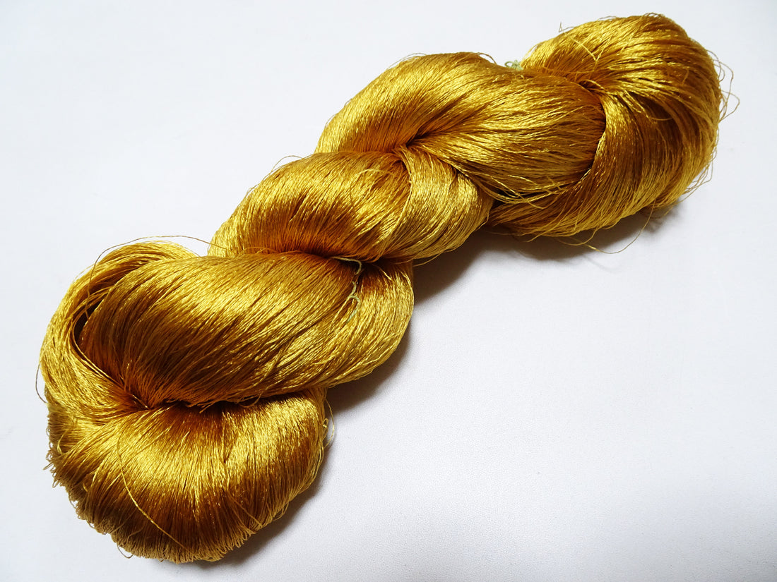Japanese Vintage Silk Twisted Thread Embroidery 19857