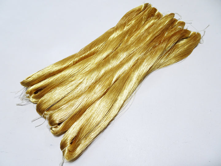 Special price!! Japanese Vintage Superb Gold Leaf Thread 5sets embroidery 5000M  0.16mm 17097