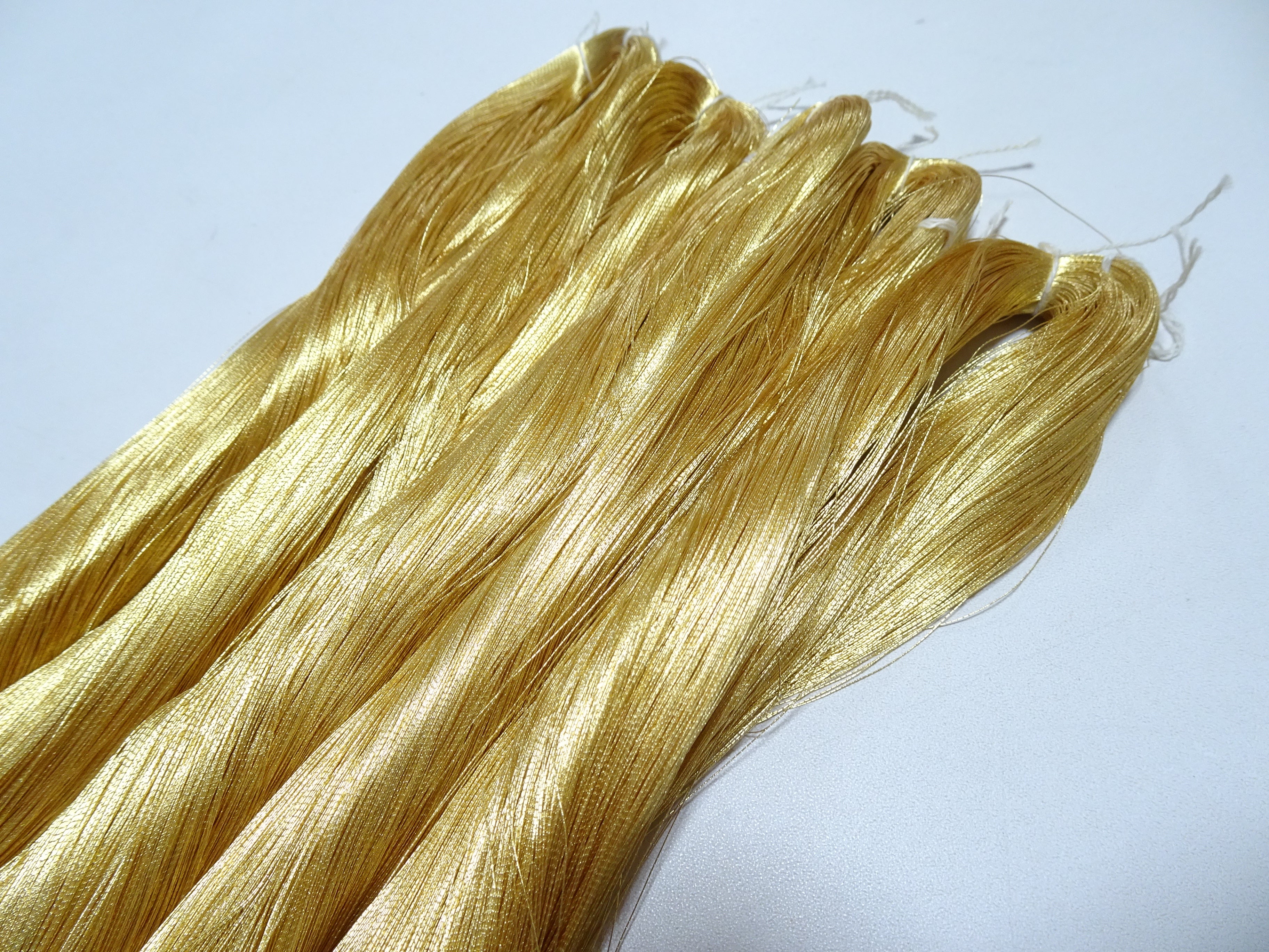 Special price!! Japanese Vintage Superb Gold Leaf Thread 5sets embroidery 5000M  0.16mm 17097