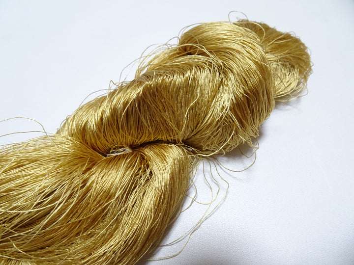 Japanese Vintage Loose Twisted Silk Thread Embroidery 19391