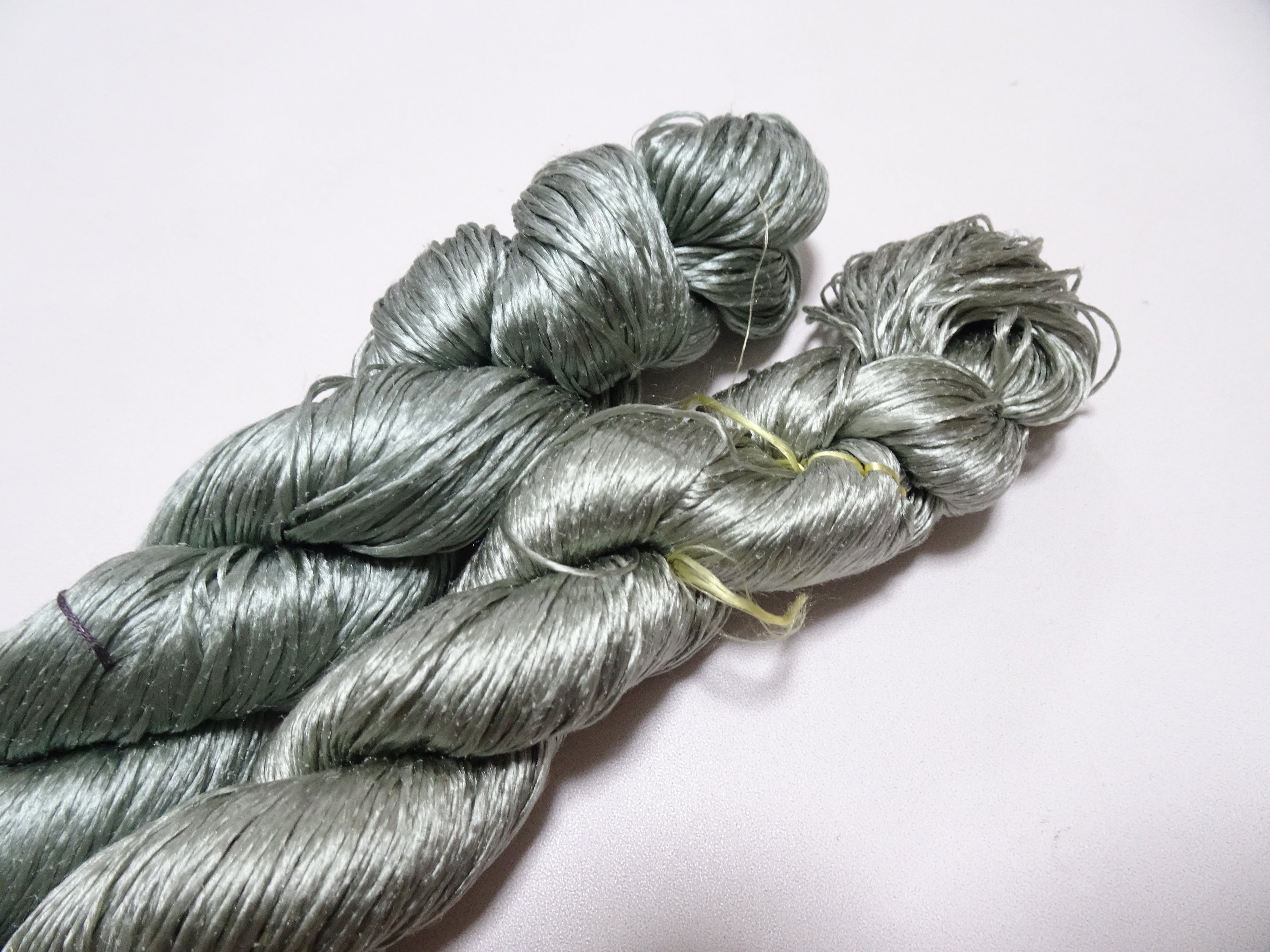 Japanese Vintage Loose Twisted Silk Thread 2sets Embroidery 18266