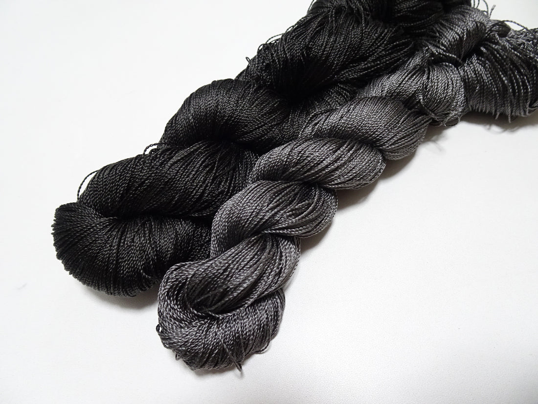 Japanese Vintage Strong Twisted Silk Thread 2sets Embroidery & Weaving 14514