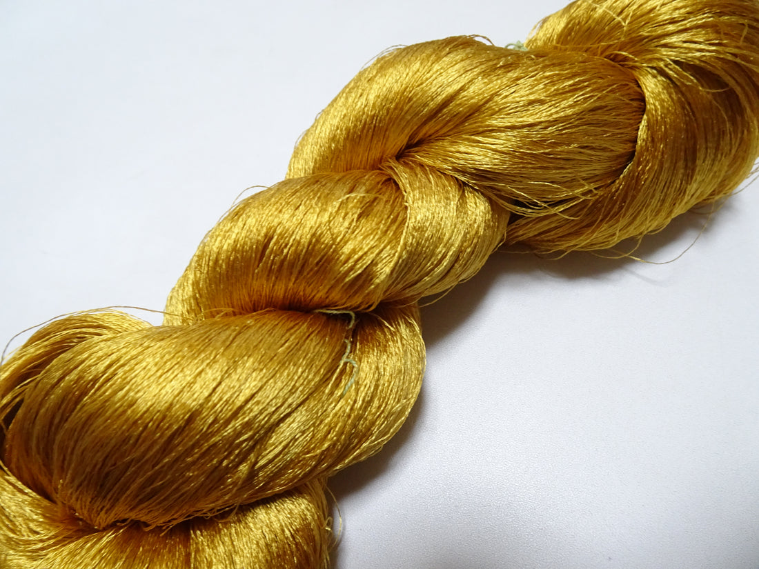 Japanese Vintage Silk Twisted Thread Embroidery 19857