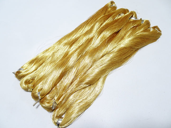Special price!! Japanese Vintage Superb Gold Leaf Thread 5sets embroidery 5000M  0.16mm 17100