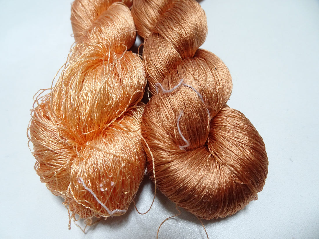 Japanese Vintage Twisted Silk Thread 2sets Embroidery 17419