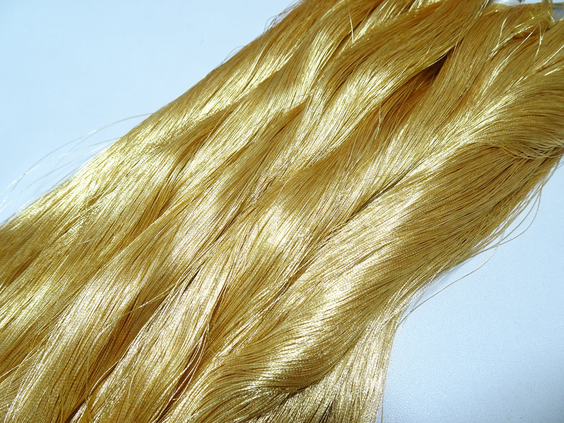Special price!! Japanese Vintage Superb Gold Leaf Thread 5sets embroidery 5000M  0.16mm 17100