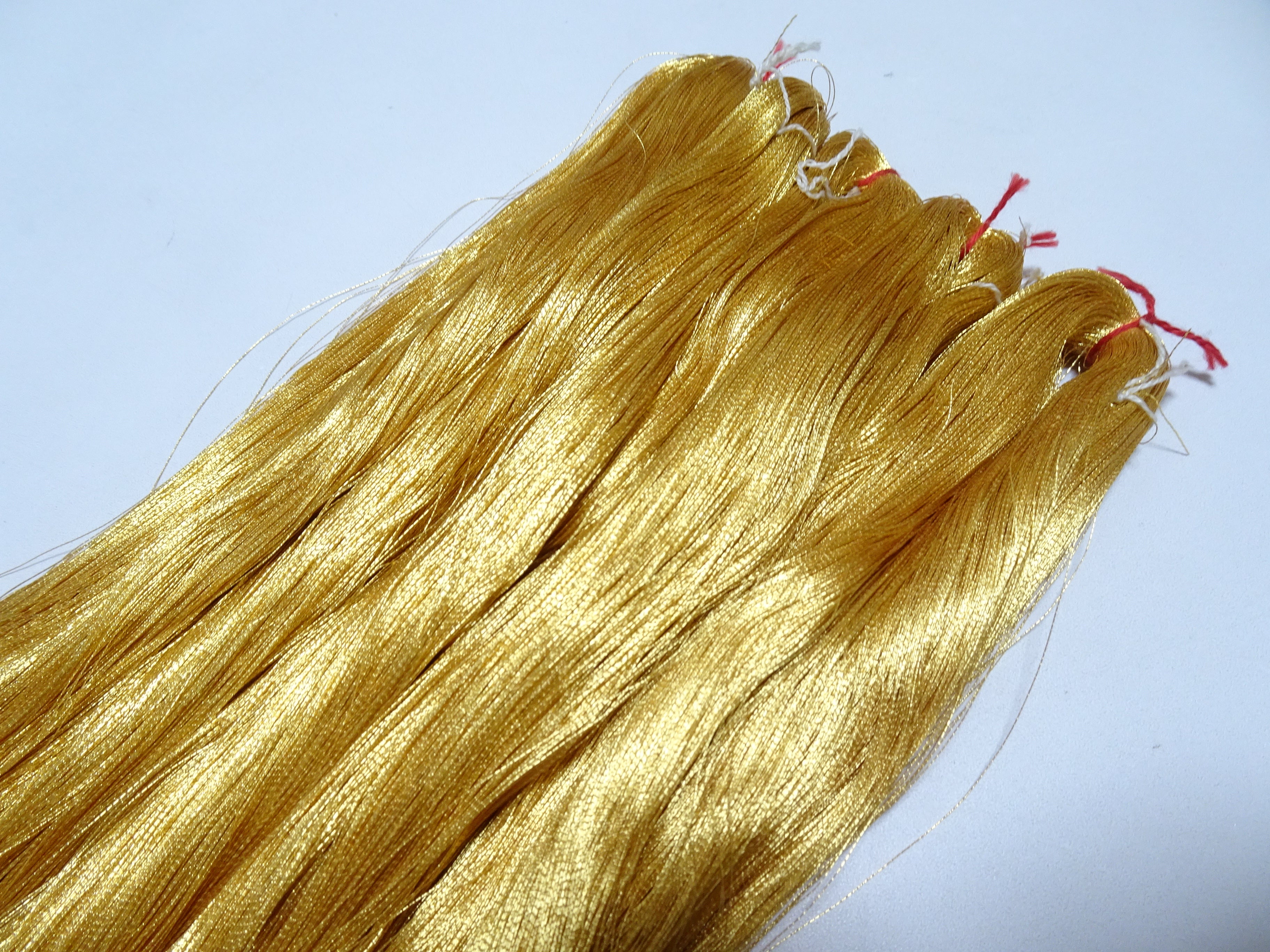 Special price!! Japanese Vintage Superb Gold Leaf Thread 5sets embroidery 5000M  0.16mm 17101