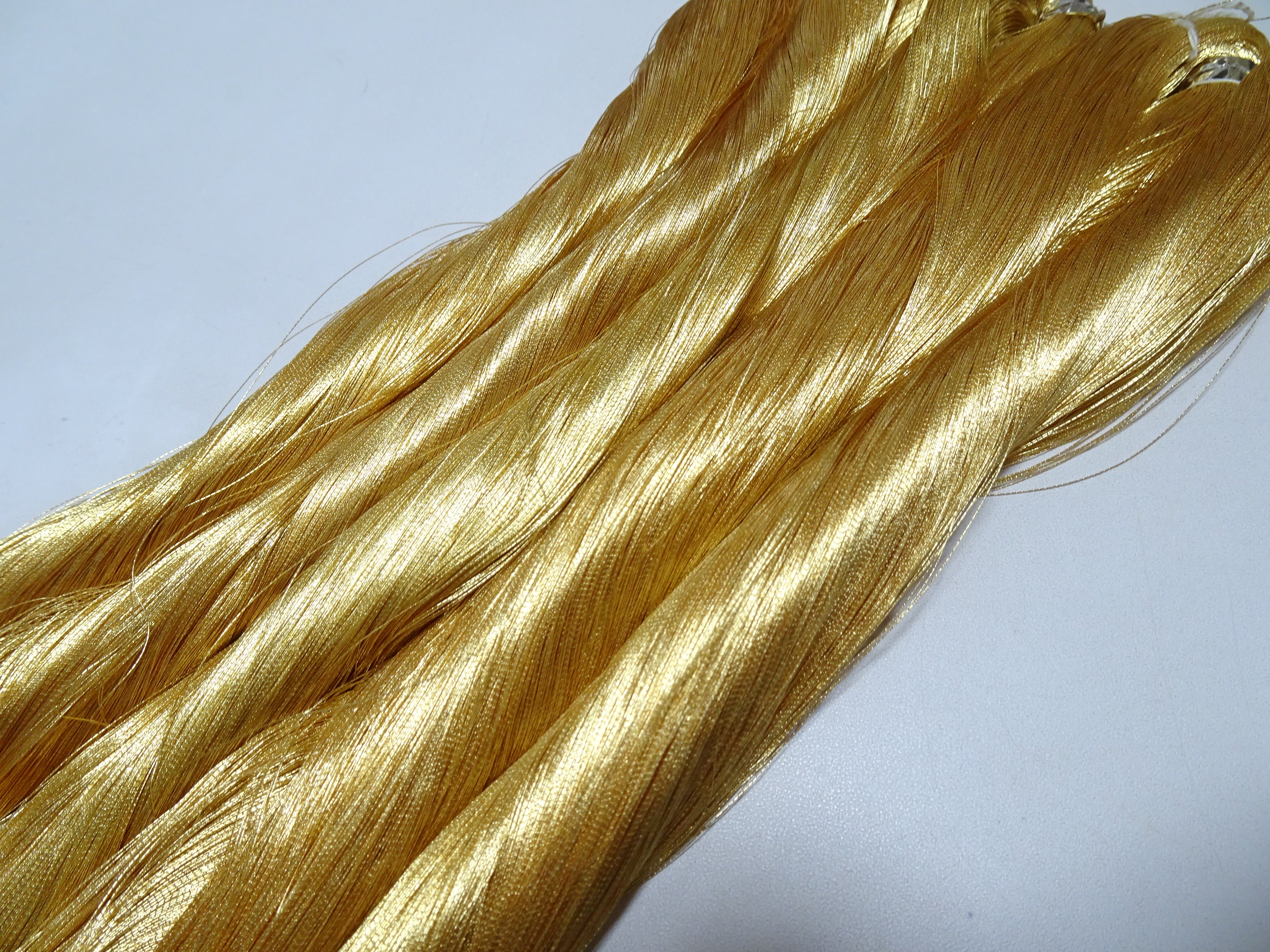 Special price!! Japanese Vintage Superb Gold Leaf Thread 5sets embroidery 5000M  0.16mm 17102