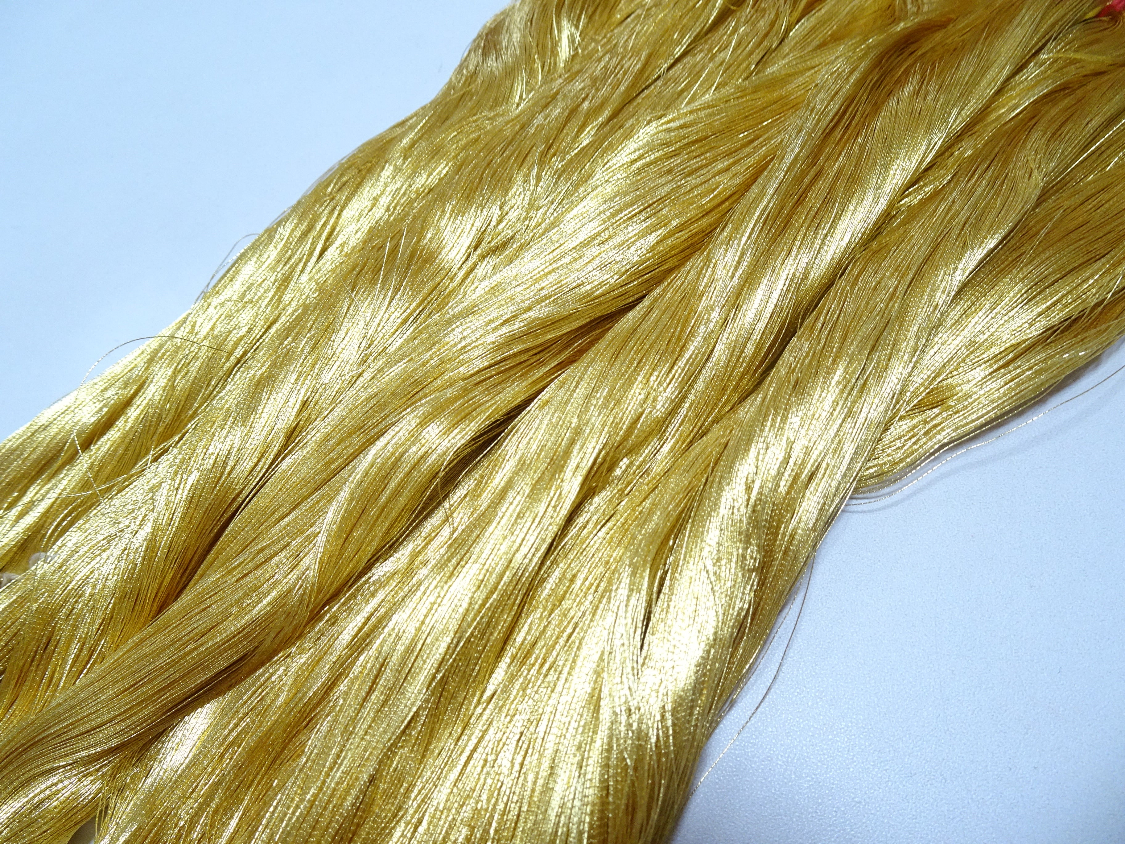 Special price!! Japanese Vintage Superb Gold Leaf Thread 5sets embroidery 5000M  0.16mm 17103