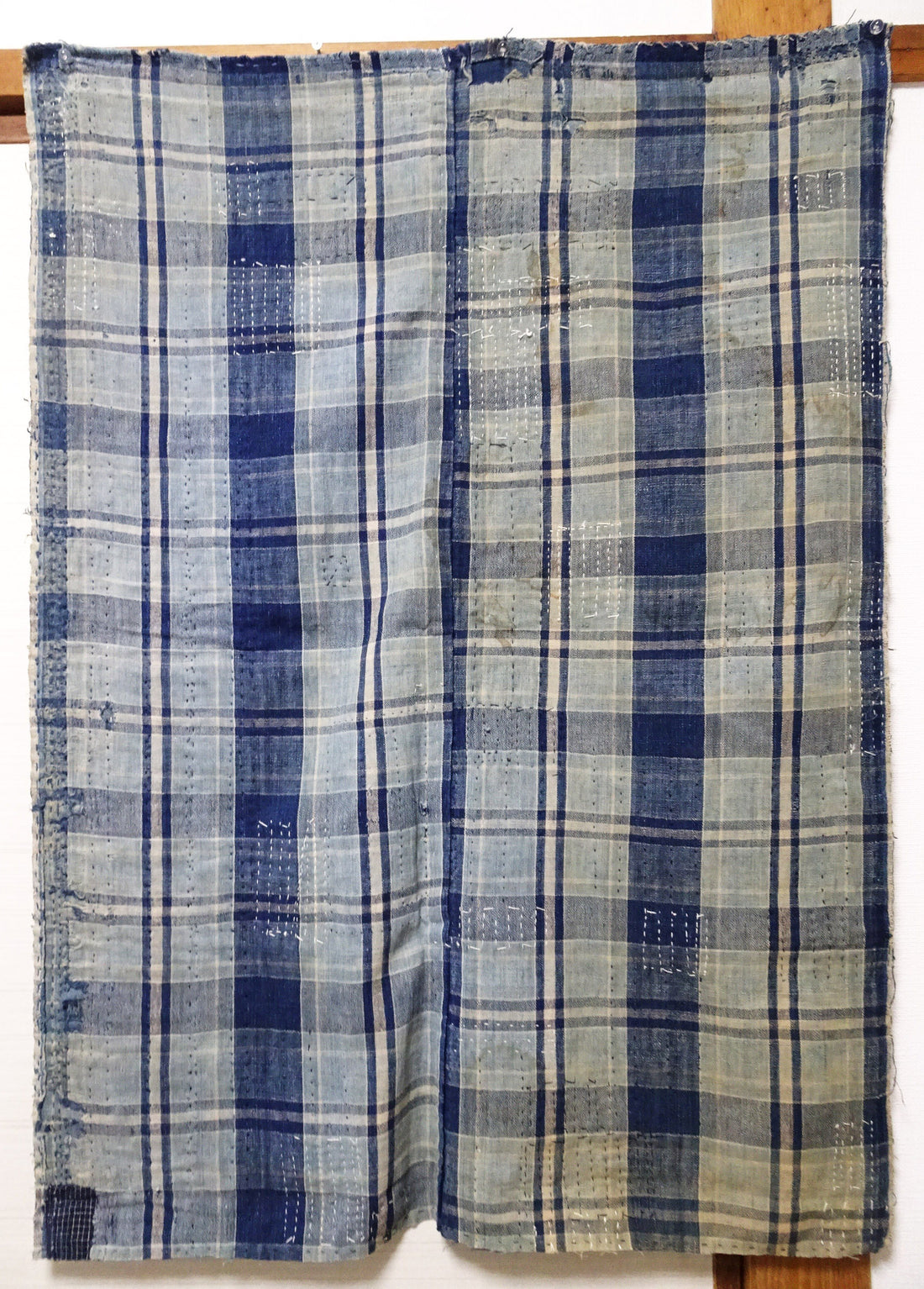 Rare Tanba-fu Boro Patchwork Textile | Antique Japanese Folk Fabric 14518