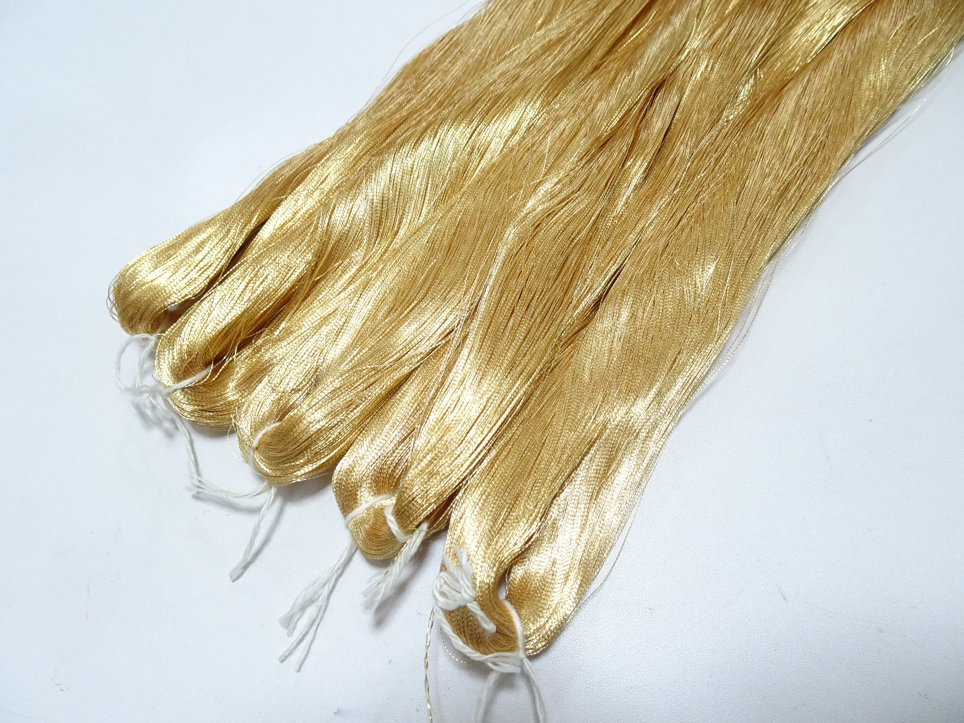 Special price!! Japanese Vintage Superb Gold Leaf Thread 5sets embroidery 5000M  0.16mm 17104