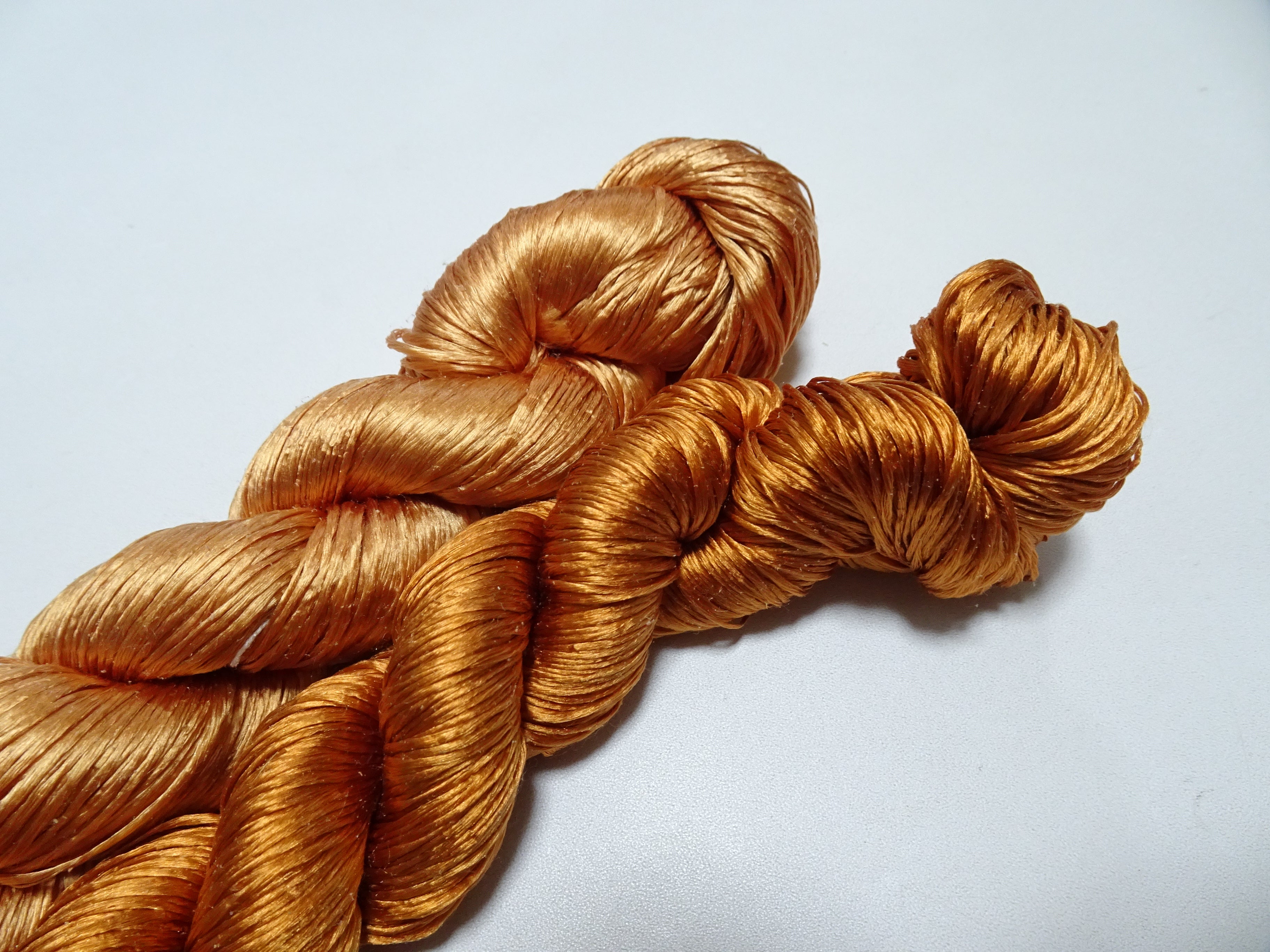 Japanese Vintage Loose Twisted Silk Thread 2sets Embroidery 18274