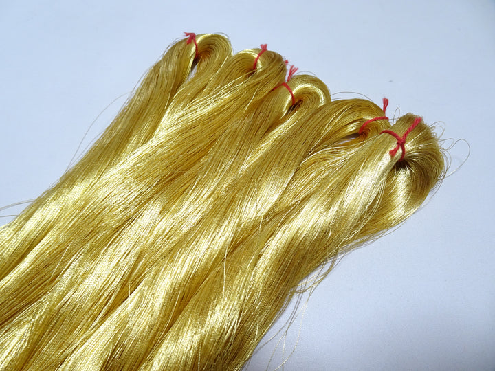 Special price!! Japanese Vintage Superb Gold Leaf Thread 5sets embroidery 5000M  0.16mm 17105