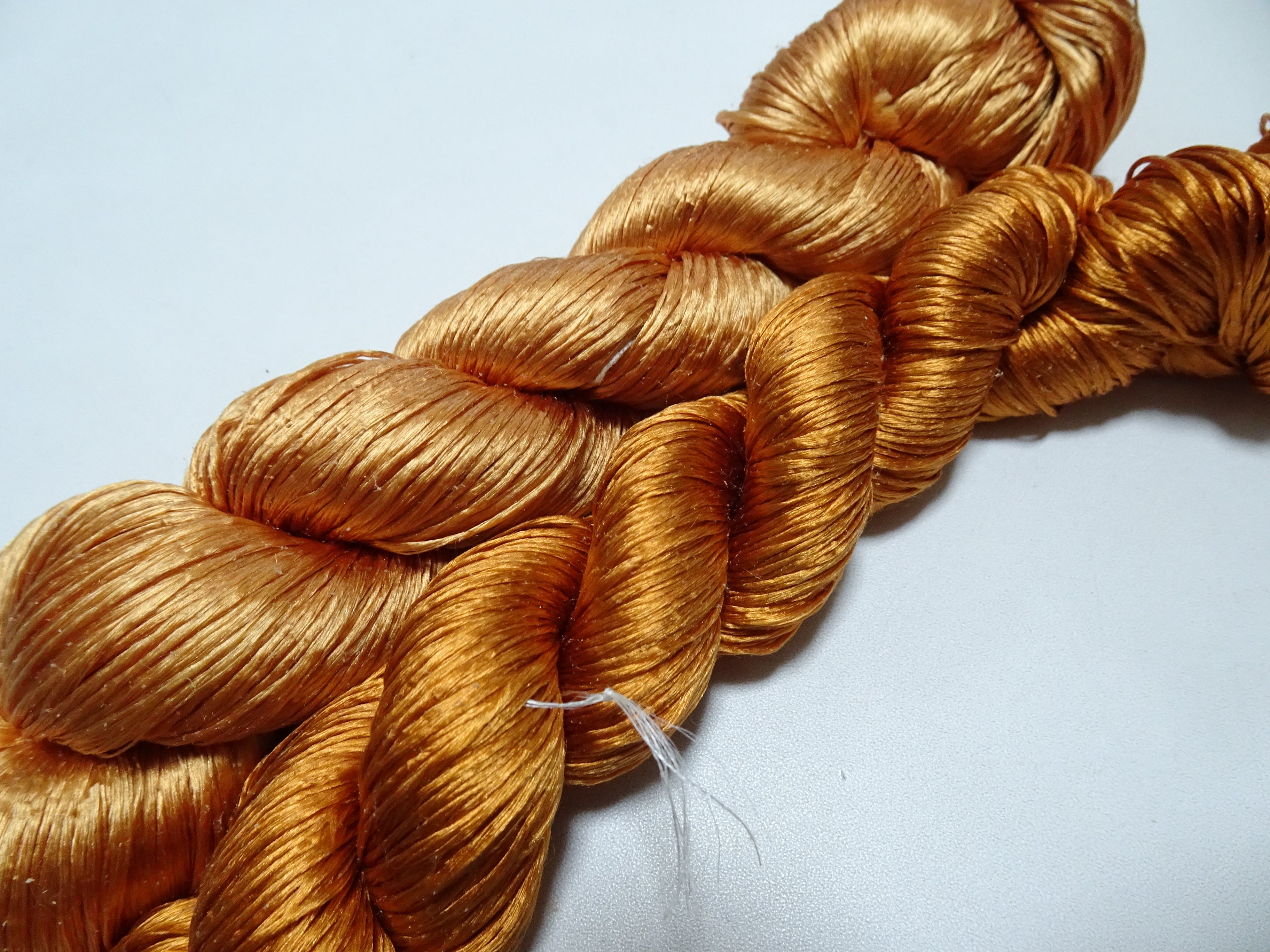 Japanese Vintage Loose Twisted Silk Thread 2sets Embroidery 18274