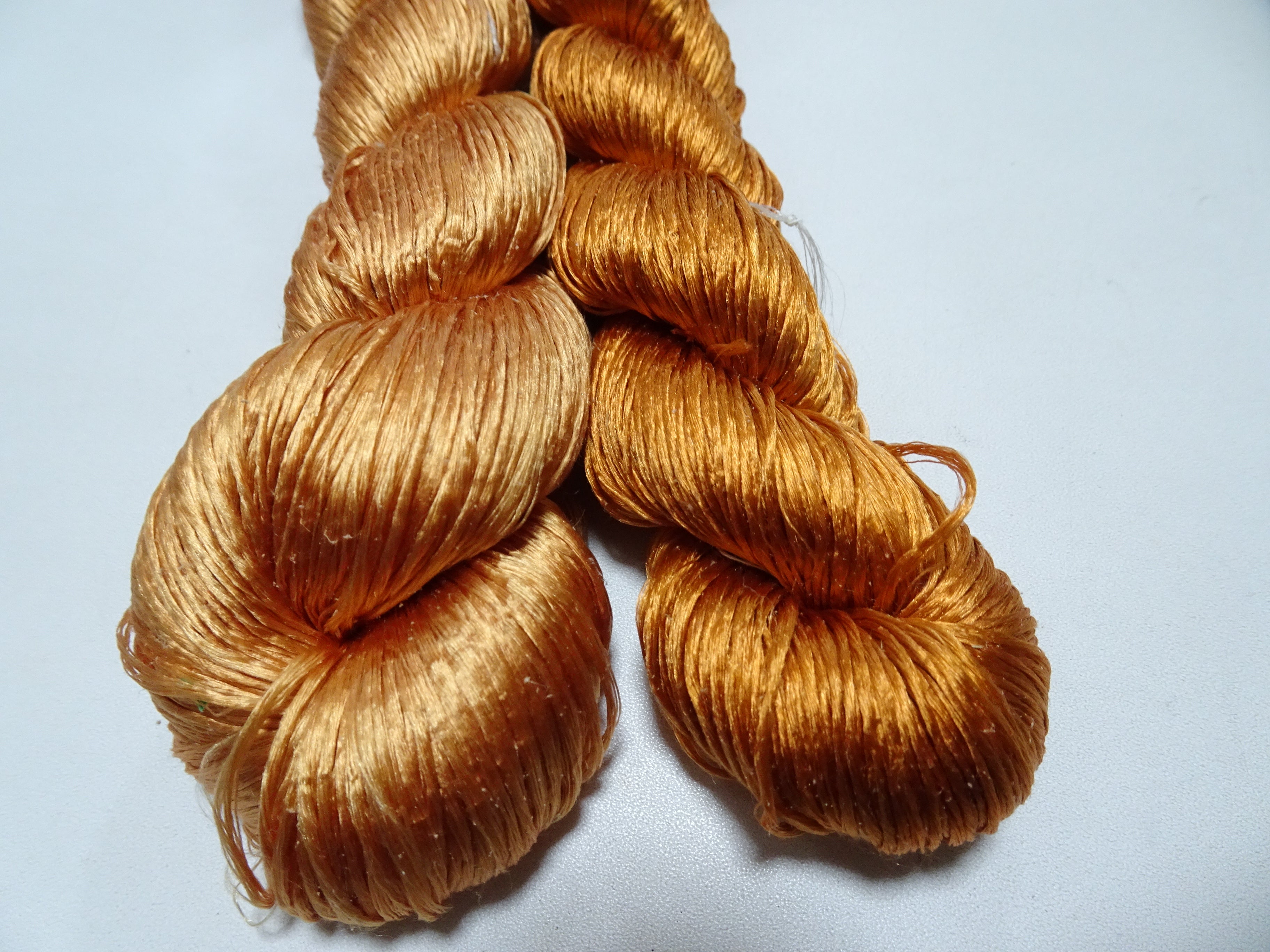 Japanese Vintage Loose Twisted Silk Thread 2sets Embroidery 18274