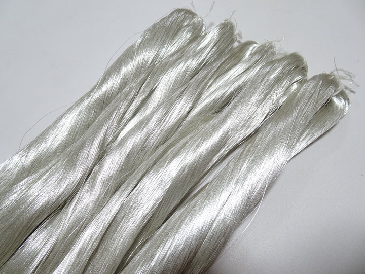 Special Price! Japanese Vintage Superb Real Silver Leaf Thread 5sets Embroidery 5000M  0.16mm  17107